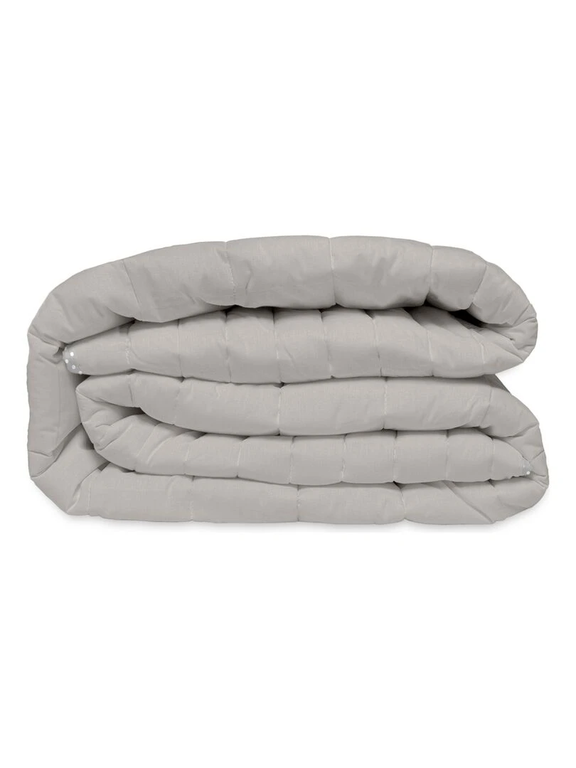 Couvre lit Dash "Happyfriday"   Blanc Gris Blanc