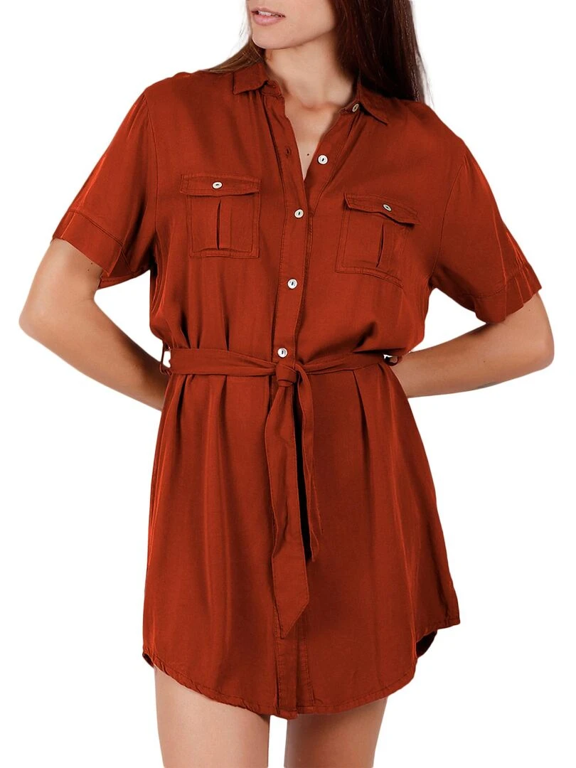 Tunique estivale chemise Dubarry Rouge
