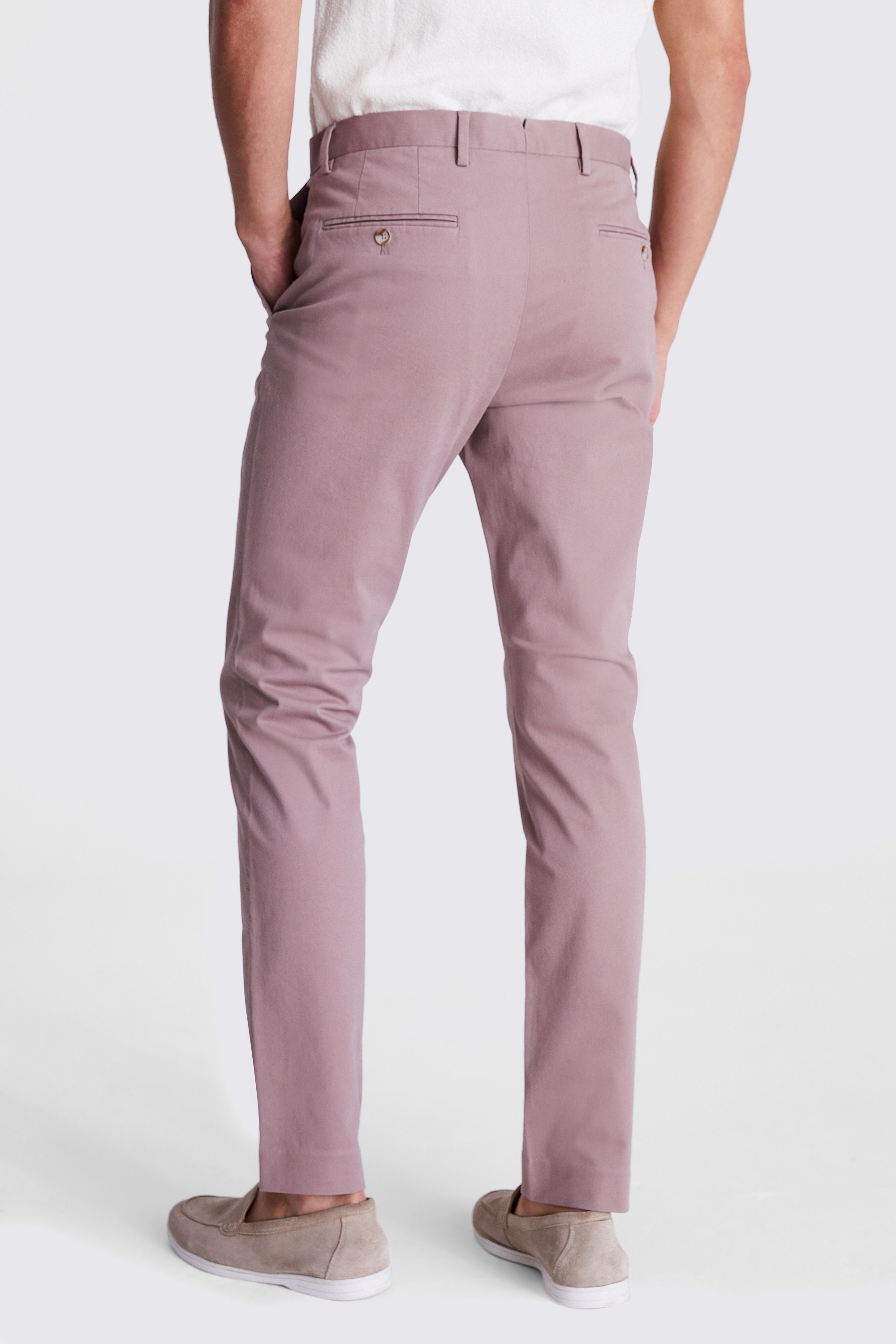 Slim Fit Light Grey Seersucker Trousers   Buy Online at Moss