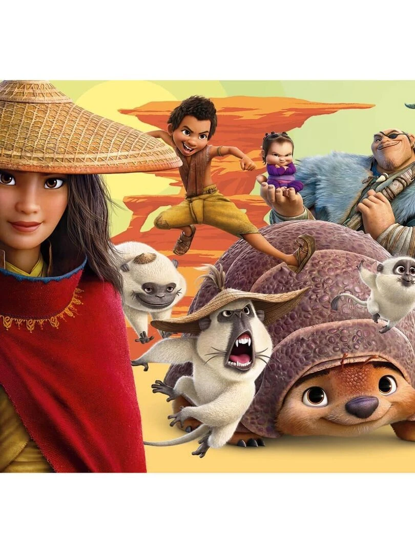 Puzzle 2 x 60 pièces : Disney : Raya et le dernier dragon N/A