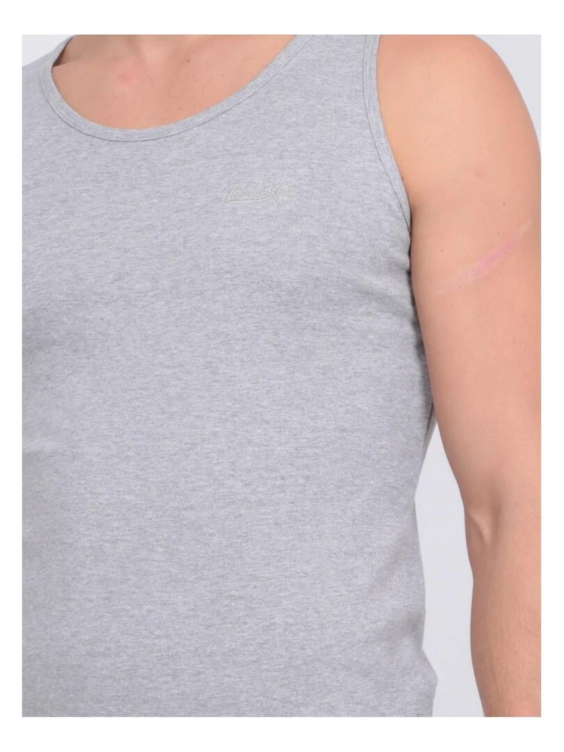 Débardeur pur coton organique WILL III   Gris