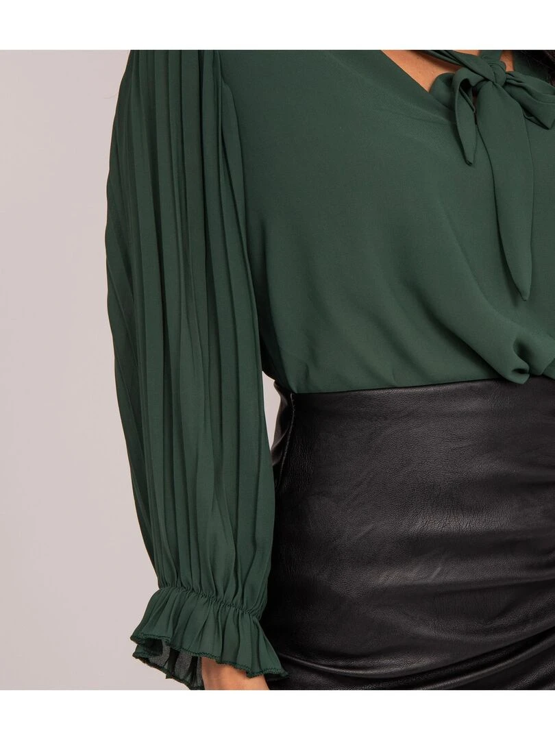 Blouse fluide FUGGIA   Vert