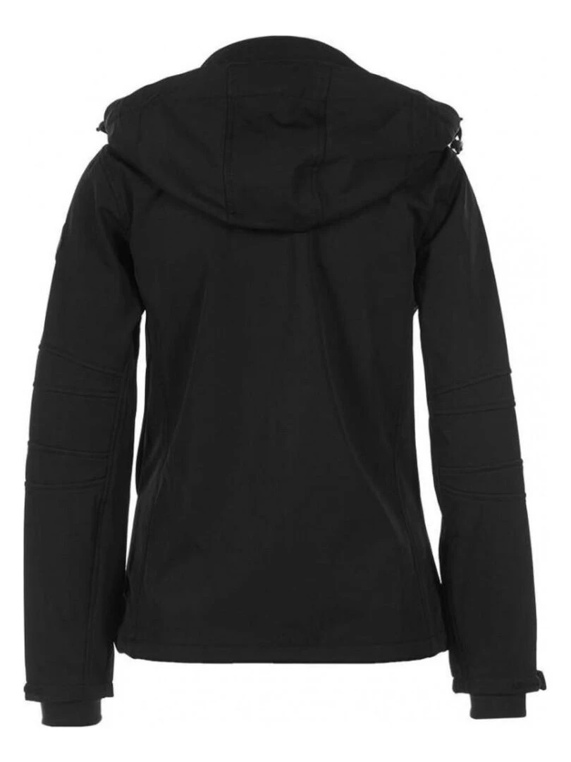 Blouson softshell femme AMALEAK PEAK MOUNTAIN Noir Orange