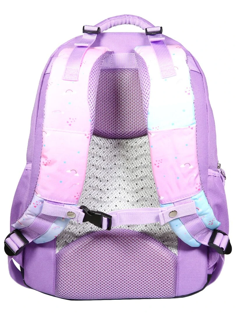 BAGTROTTER Sac à dos 2 compartiments Phileas Violet Licorne   Violet