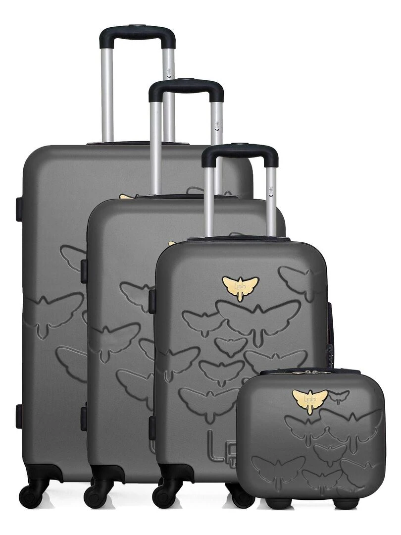 LPB LUGGAGE SET DE 4 AELYS C Gris foncé
