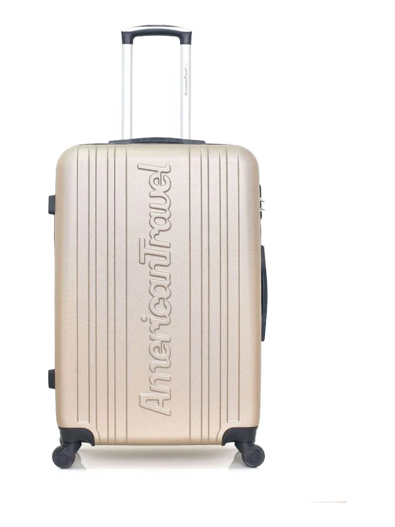 AMERICAN TRAVEL VALISE L SPRINGFIELD A Beige