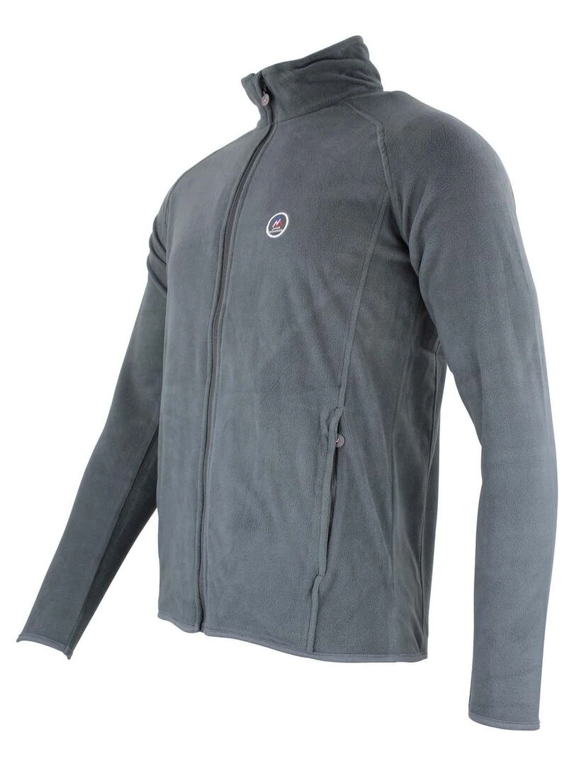 Blouson polaire homme CAFONOR   PEAK MOUNTAIN   Gris