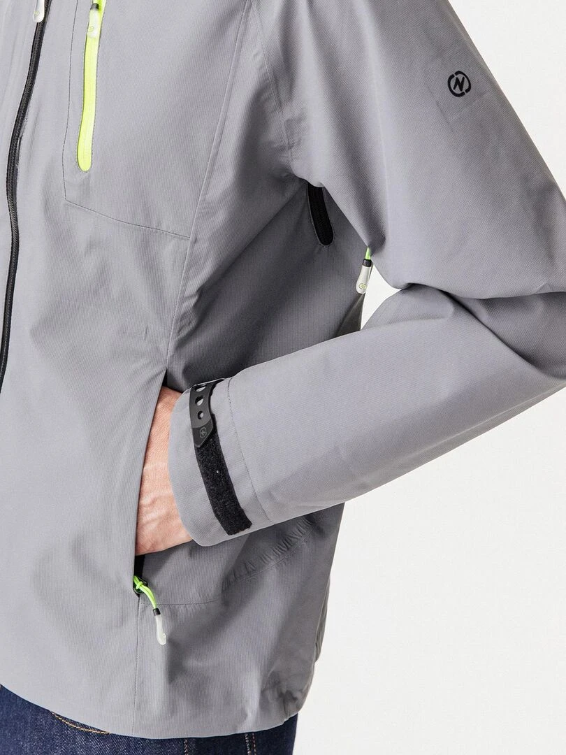 Coupe vent imperméable 10000 homme   DamartSport   Gris