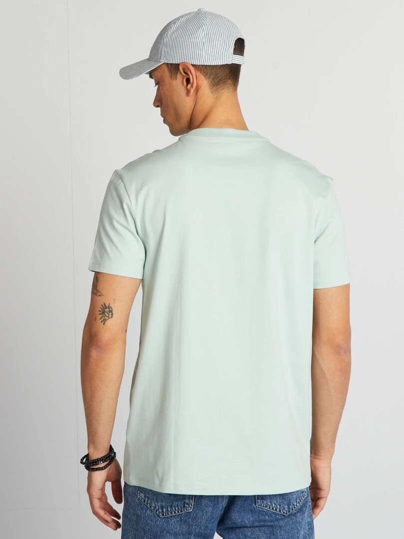 T shirt à col rond en coton   Tough Cotton™   bleu