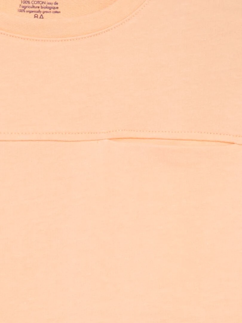 T shirt loose   Orange