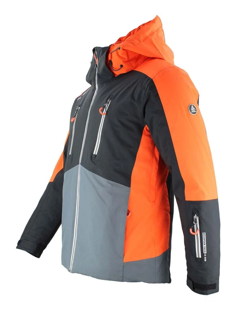 Blouson de ski homme CANSAS   PEAK MOUNTAIN   Orange