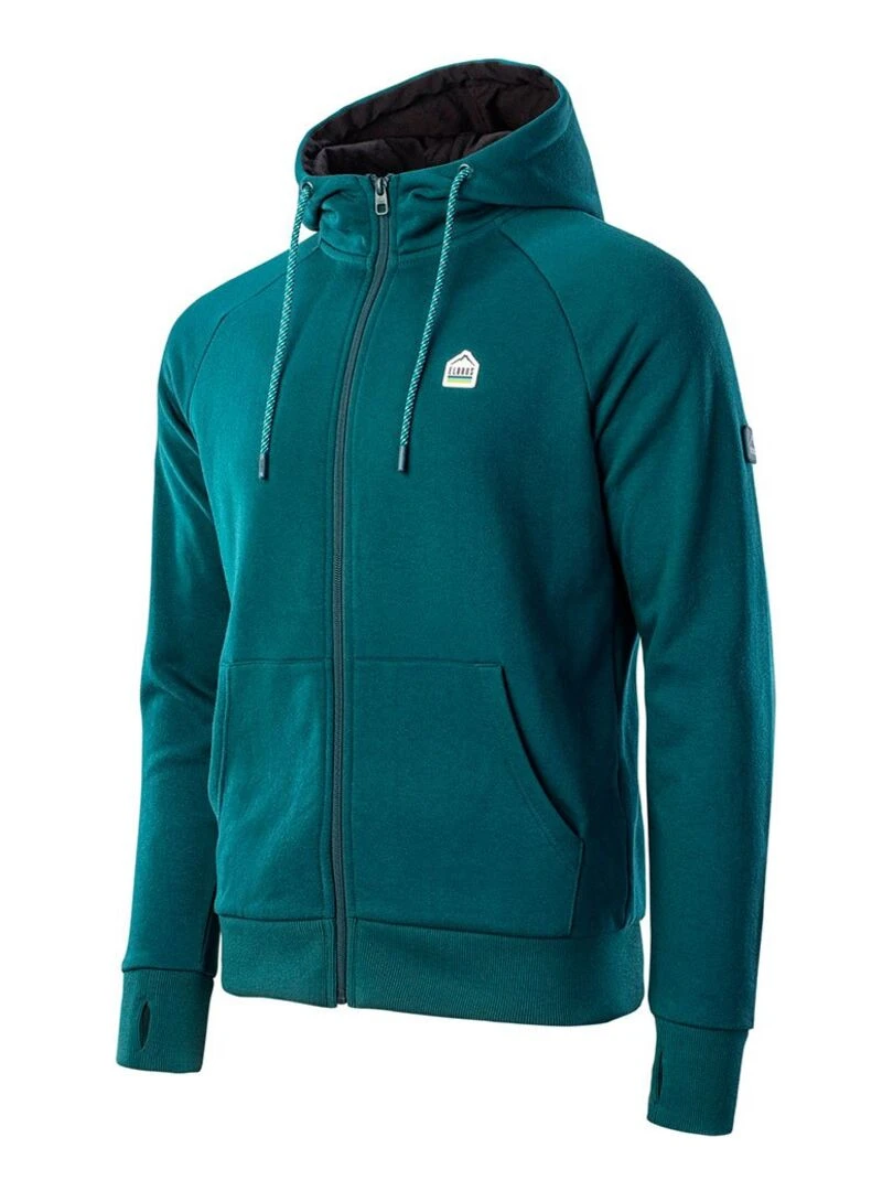 Elbrus   Veste à capuche RUFO   Bleu Vert
