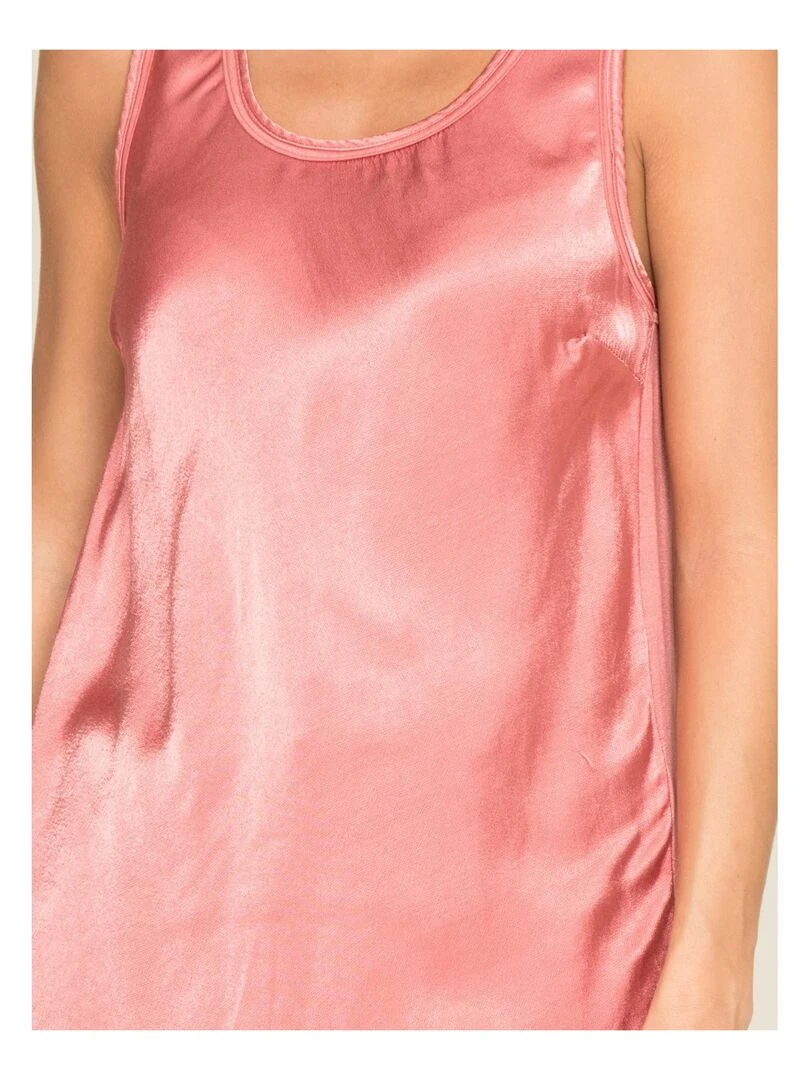 Top soyeux FIRENZ   Rose