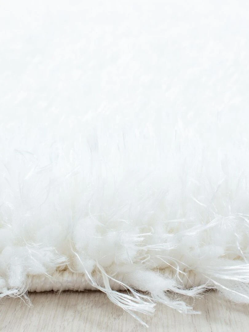 Tapis shaggy UNI A OEKO TEX®   Blanc