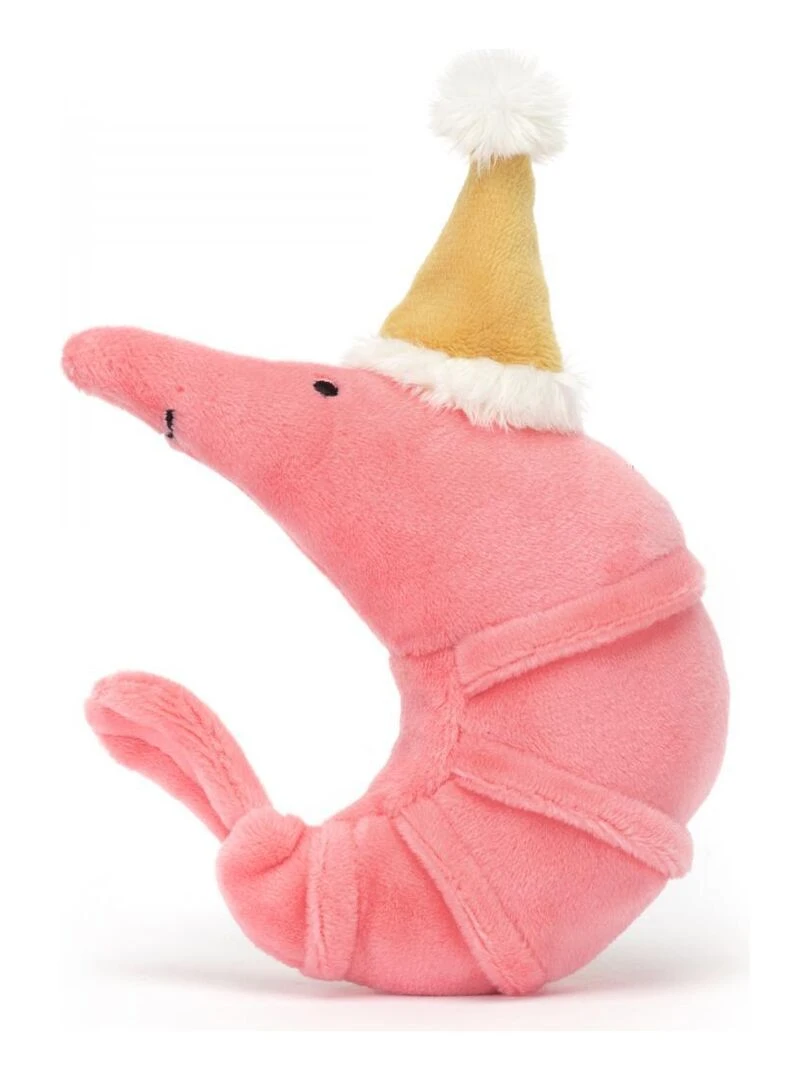 Peluche Celebration Crustacean Shrimp   Dimensions : L : 11 cm x  l : 4 cm x  h : 14 cm   Rose