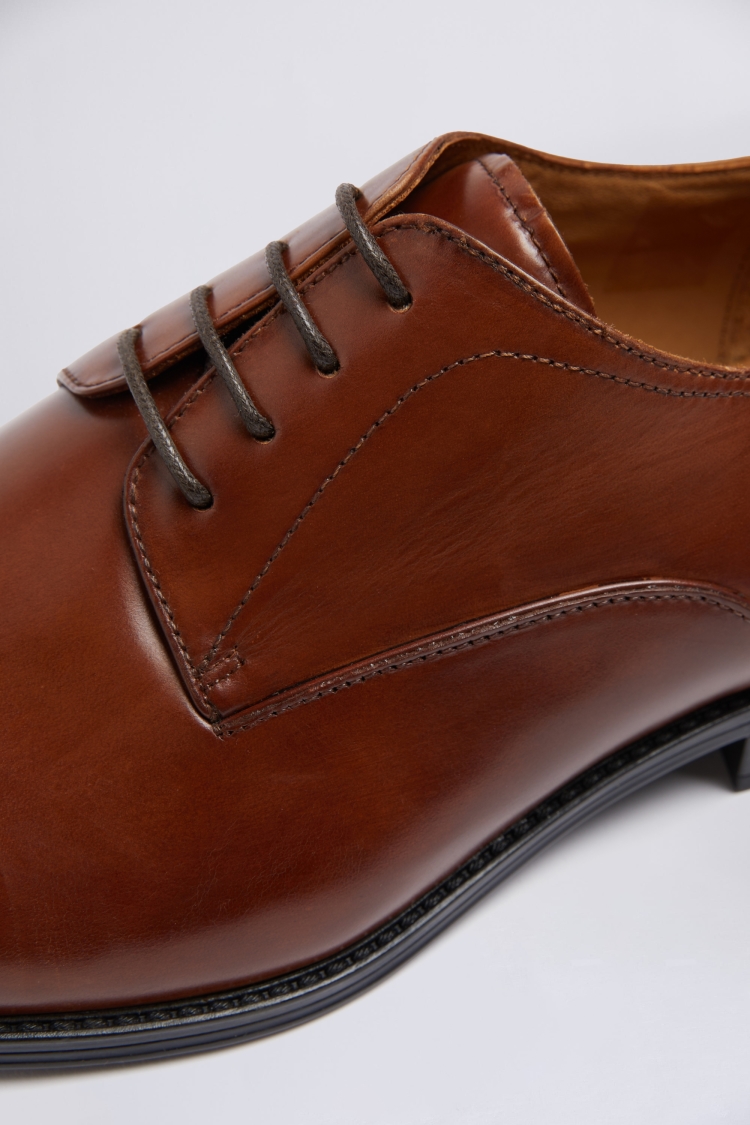 John White Alberta Tan Performance Derby Shoes   Buy Online at Moss