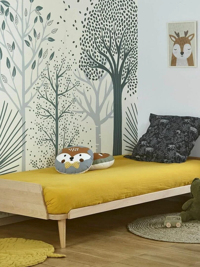 Pack lit avec matelas    AKITEN RETAIL   Marron