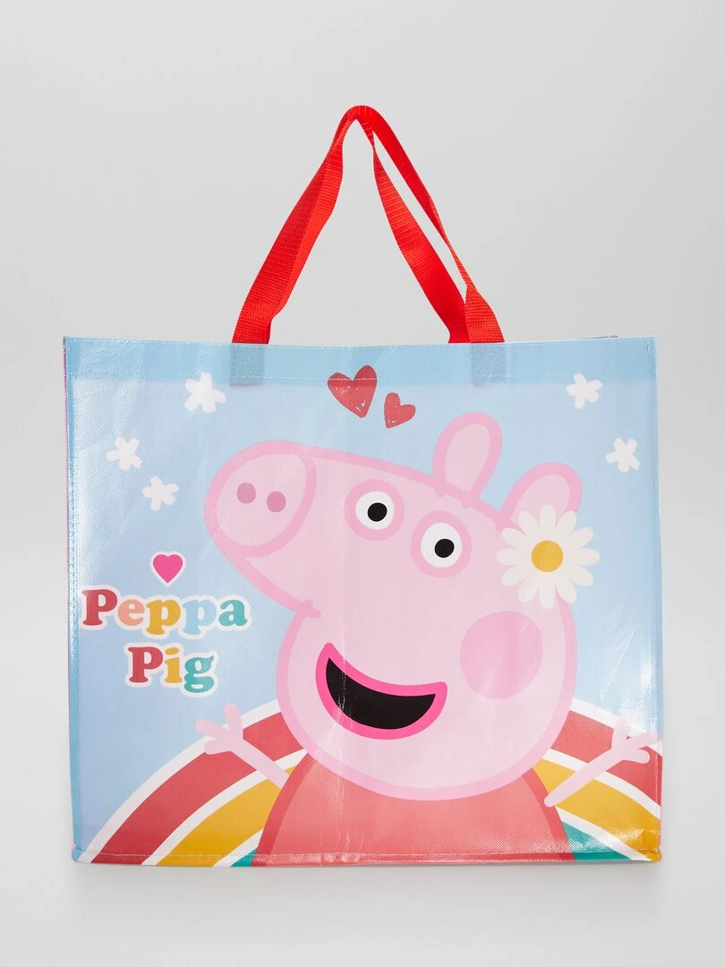 Sac cabas 'Peppa Pig' Rose