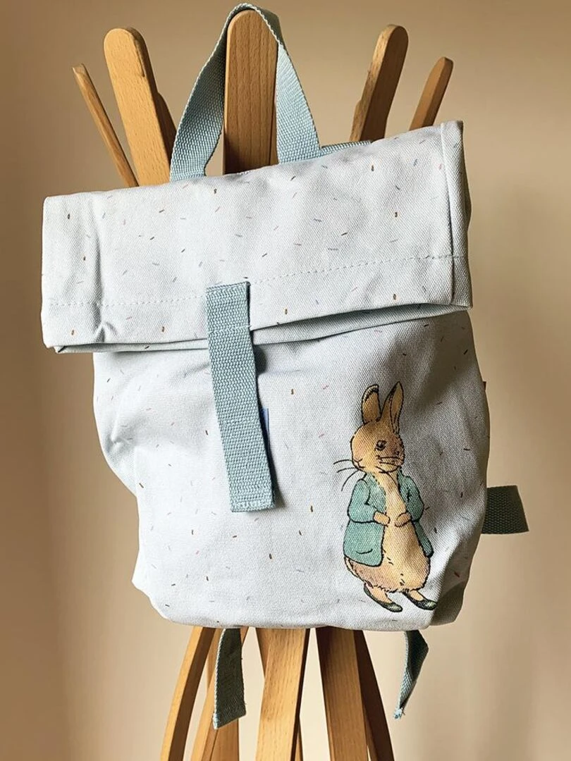 Sac à dos Pierre Lapin bleu Bleu