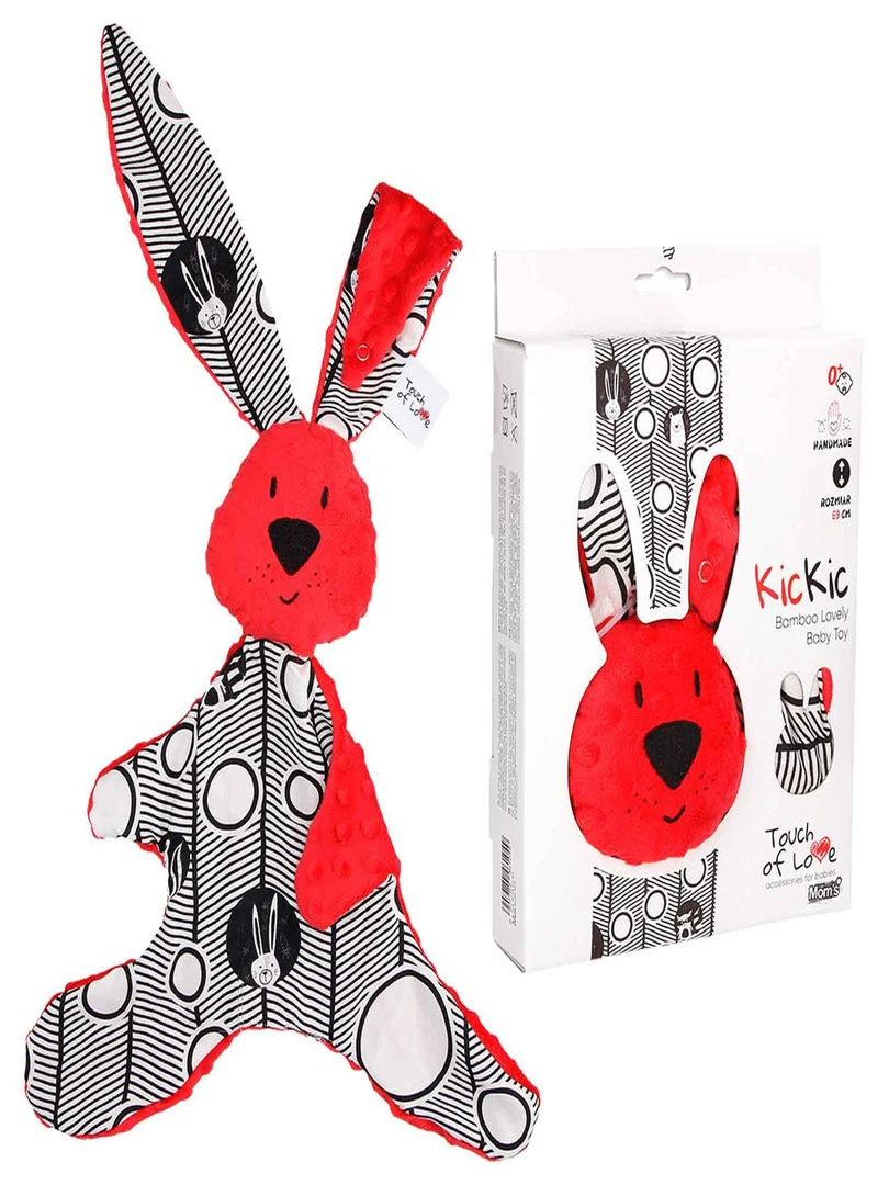 Doudou Lapin En Bambou Kic Kic   Taille Xxl   N/A