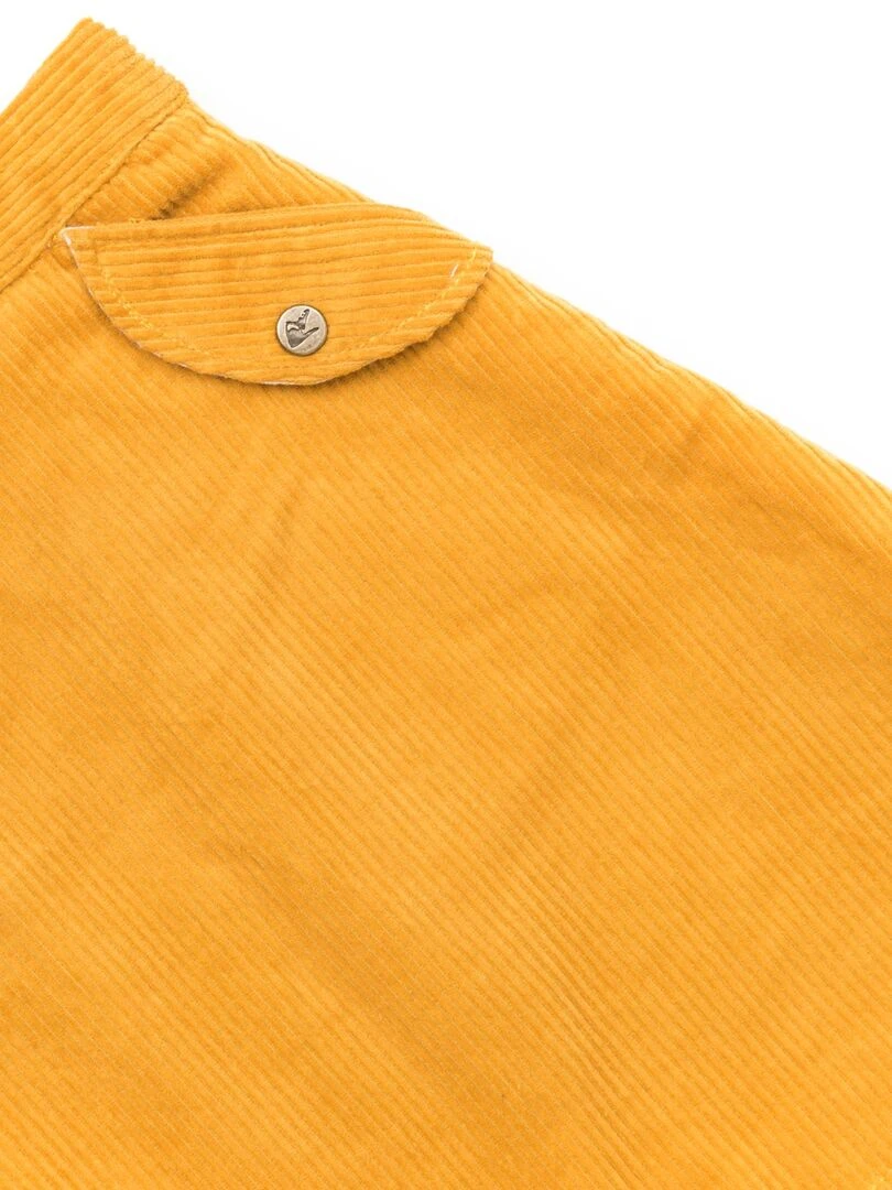 Jupe Velours Jaune Fille VANESSA 'LA FAUTE A VOLTAIRE' Jaune