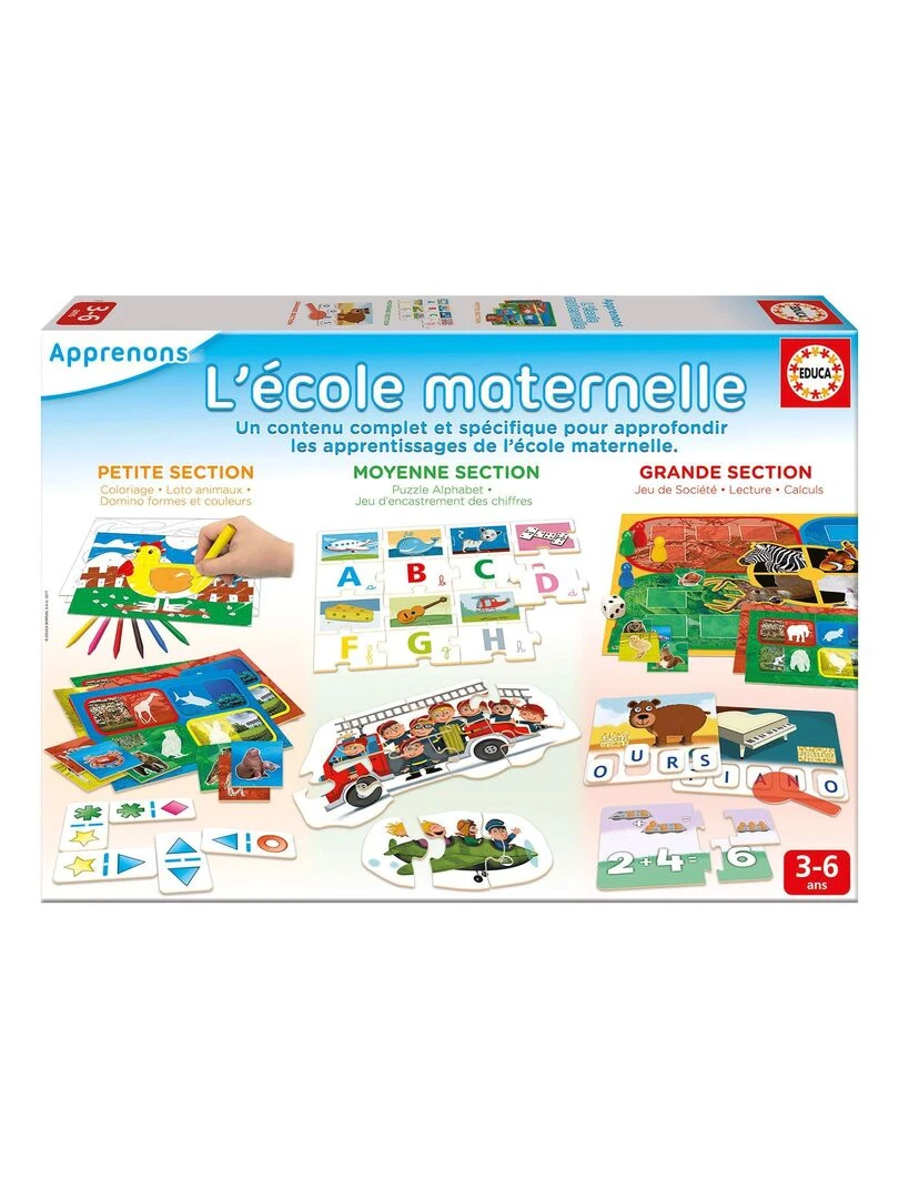 Apprenons : L'école maternelle N/A