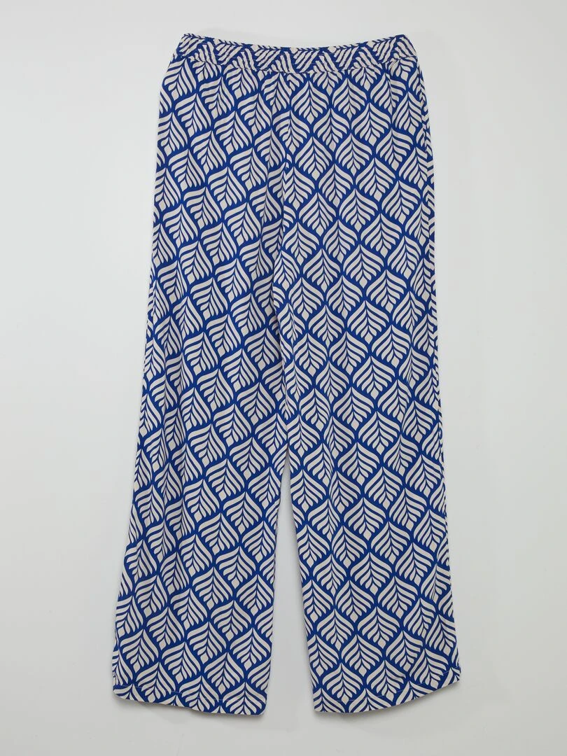 Pantalon large 'JDY' Bleu