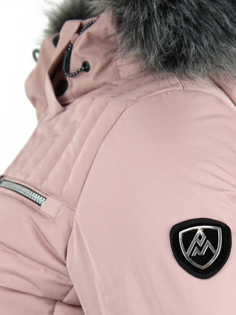 Doudoune de ski femme ASALPO   PEAK MOUNTAIN   Rose