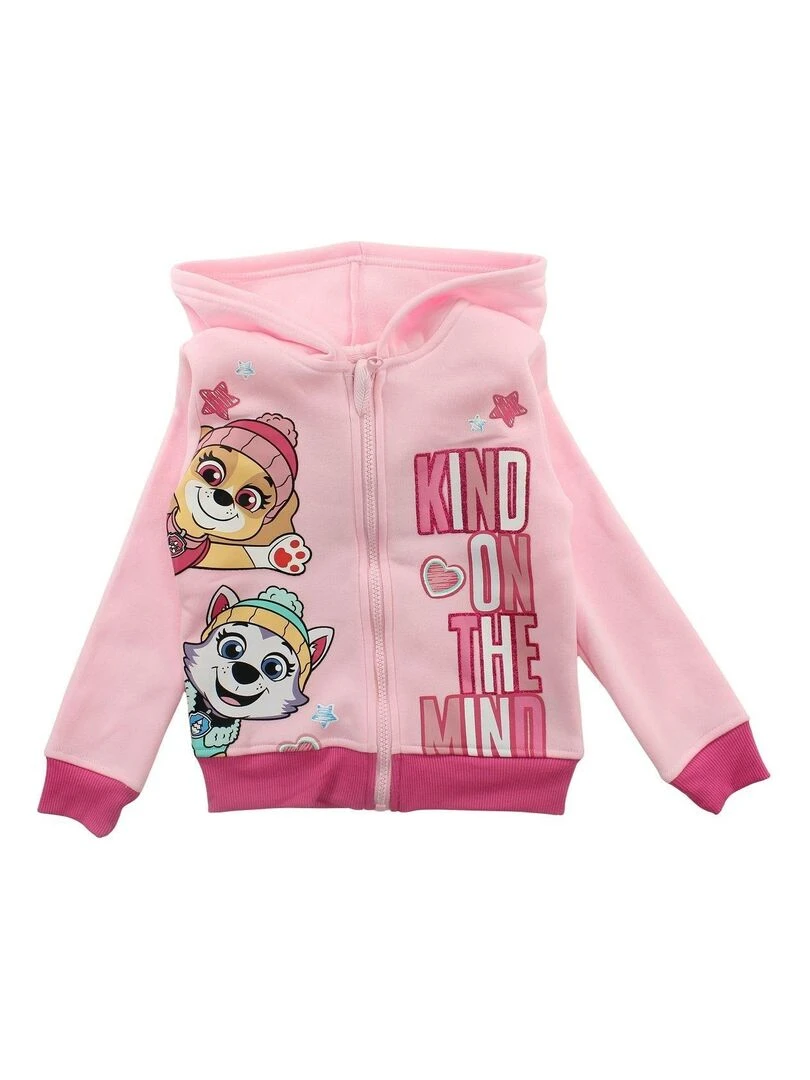 Paw Patrol Ensemble Veste pantalon fille Imprimé La Pat' Patrouille Rose