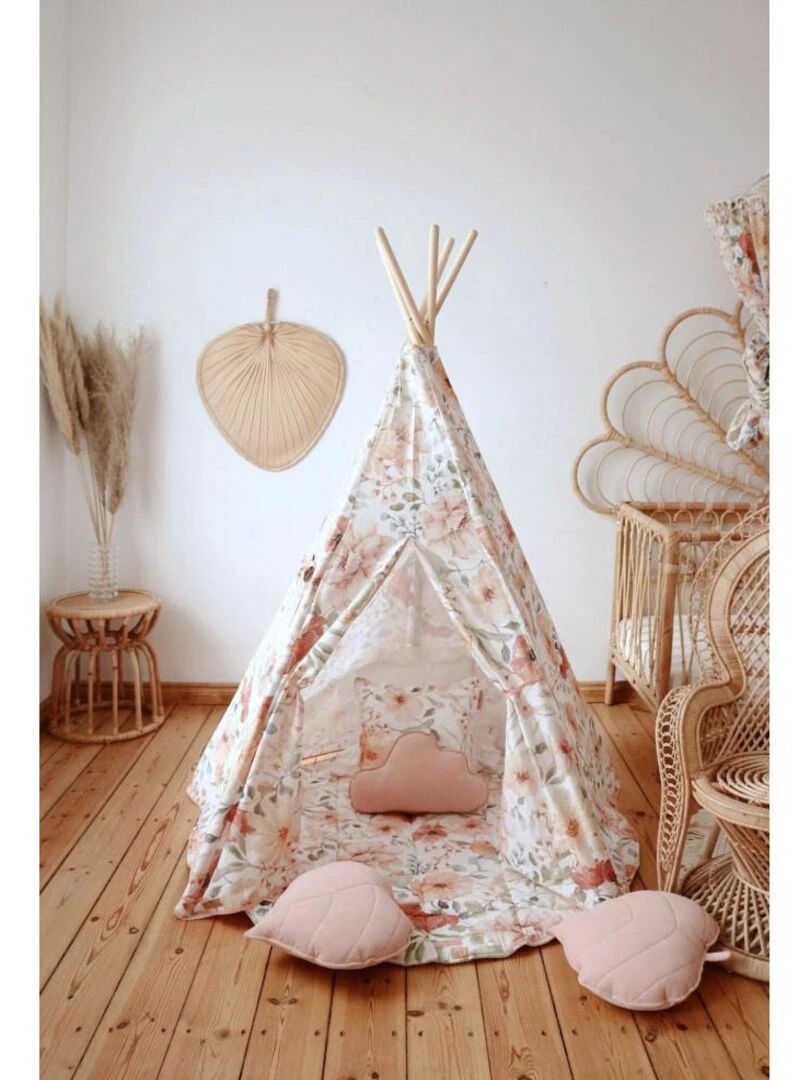 Tente Tipi Fleurs   Moi Mili   N/A