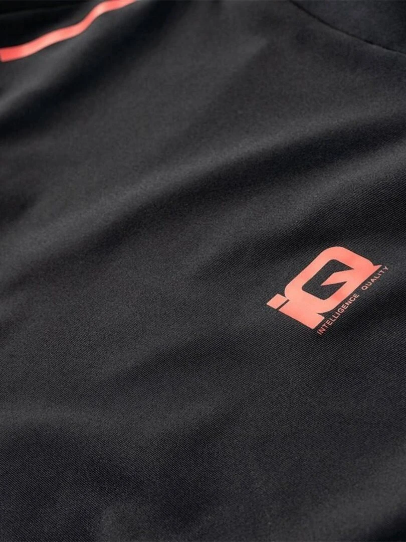 IQ   T shirt CROSS THE LINE ETES   Noir