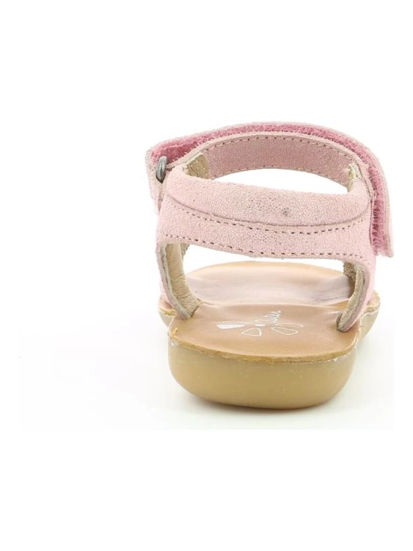 Sandales Cuir Theani   Rose