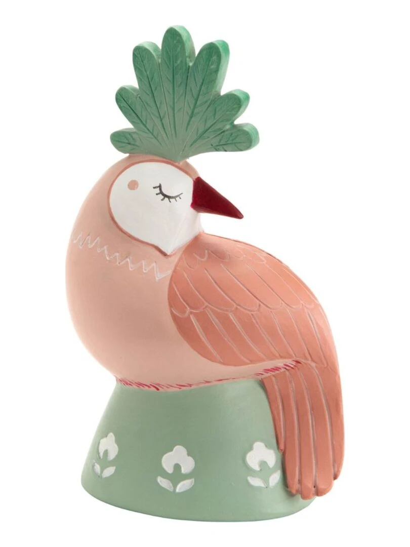 Tirelire Armand l'oiseau (18 cm) Rose