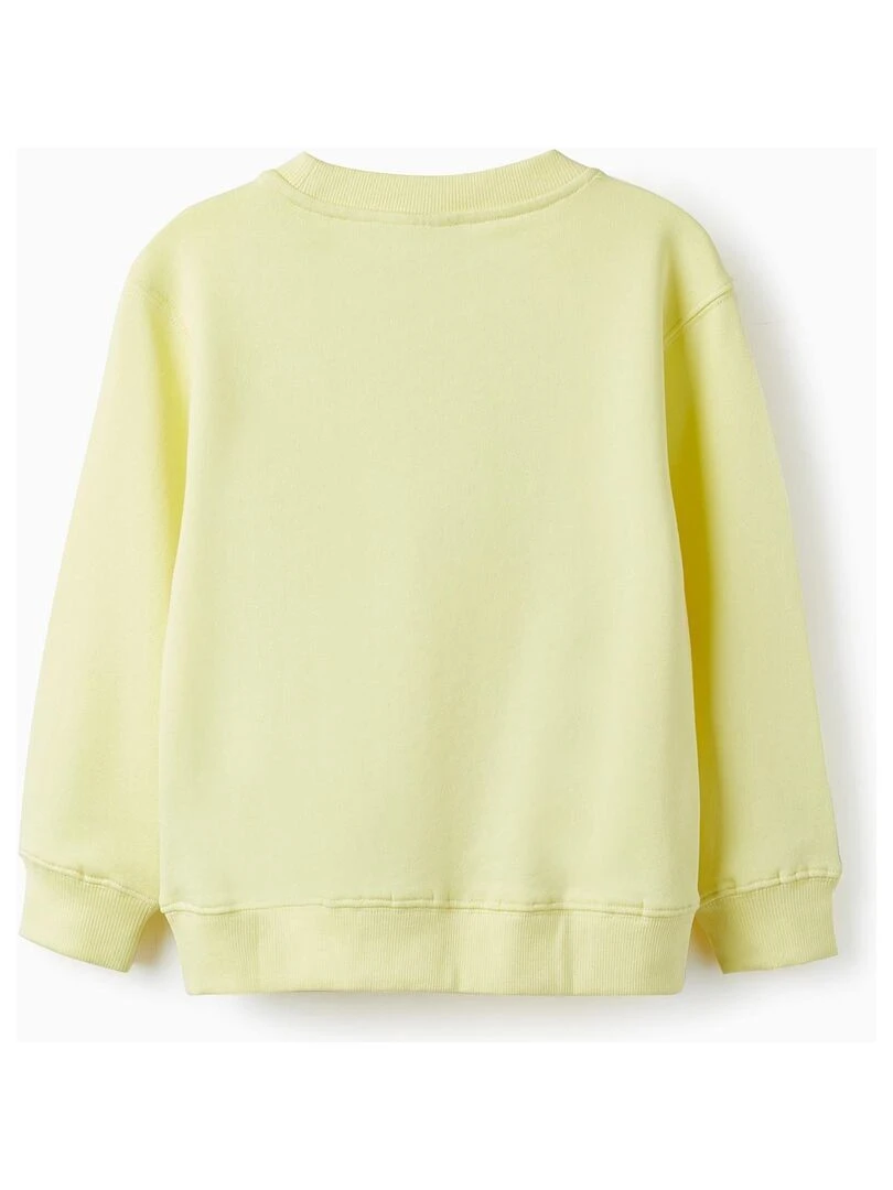 Pull en coton pour garçon 'Sicilian Days' SICILIAN DAYS Jaune clair
