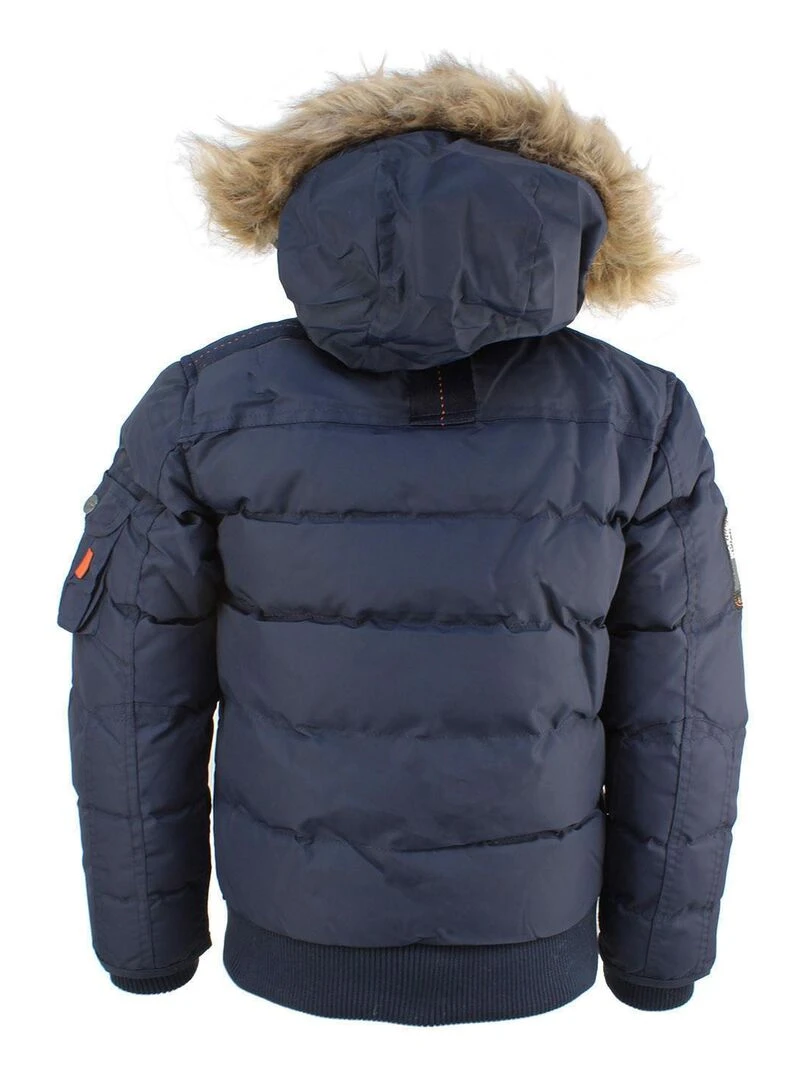 Blouson garçon ECOFLIK PEAK MOUNTAIN Bleu marine