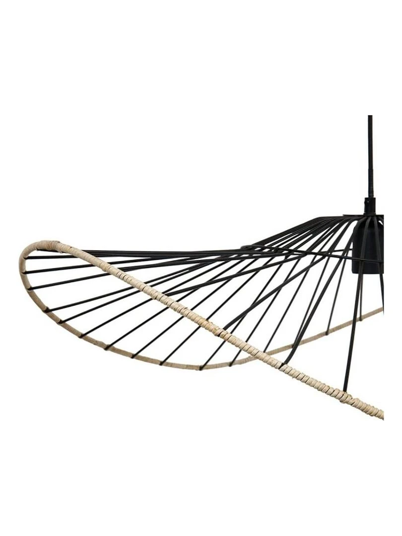 Suspension métal corde Bahia   Noir