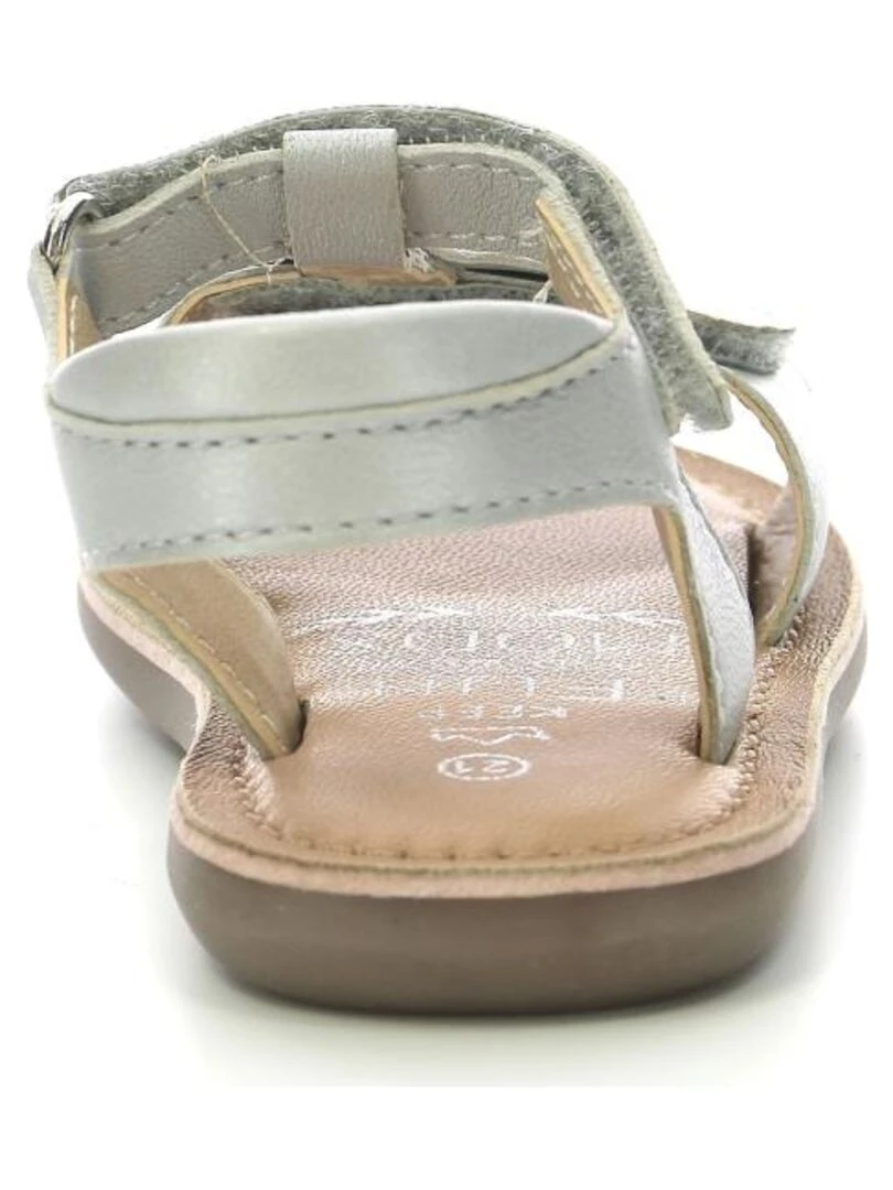 Sandales Cuir Cloonimals   Rouge
