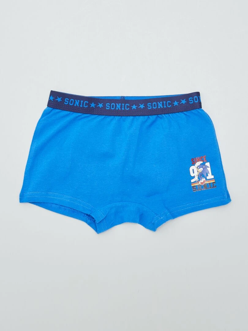 Lot de 2 boxers 'Sonic' Bleu