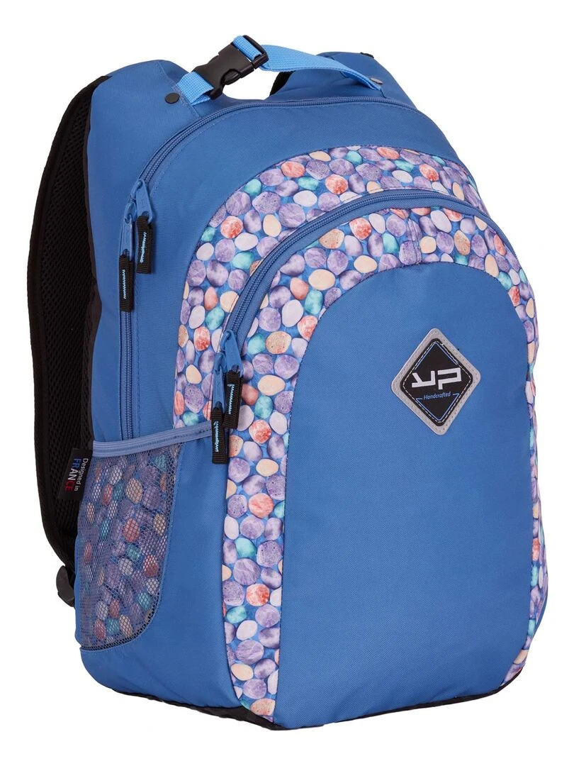 BODYPACK Sac à dos 2 compartiments recyclé Galets Violet