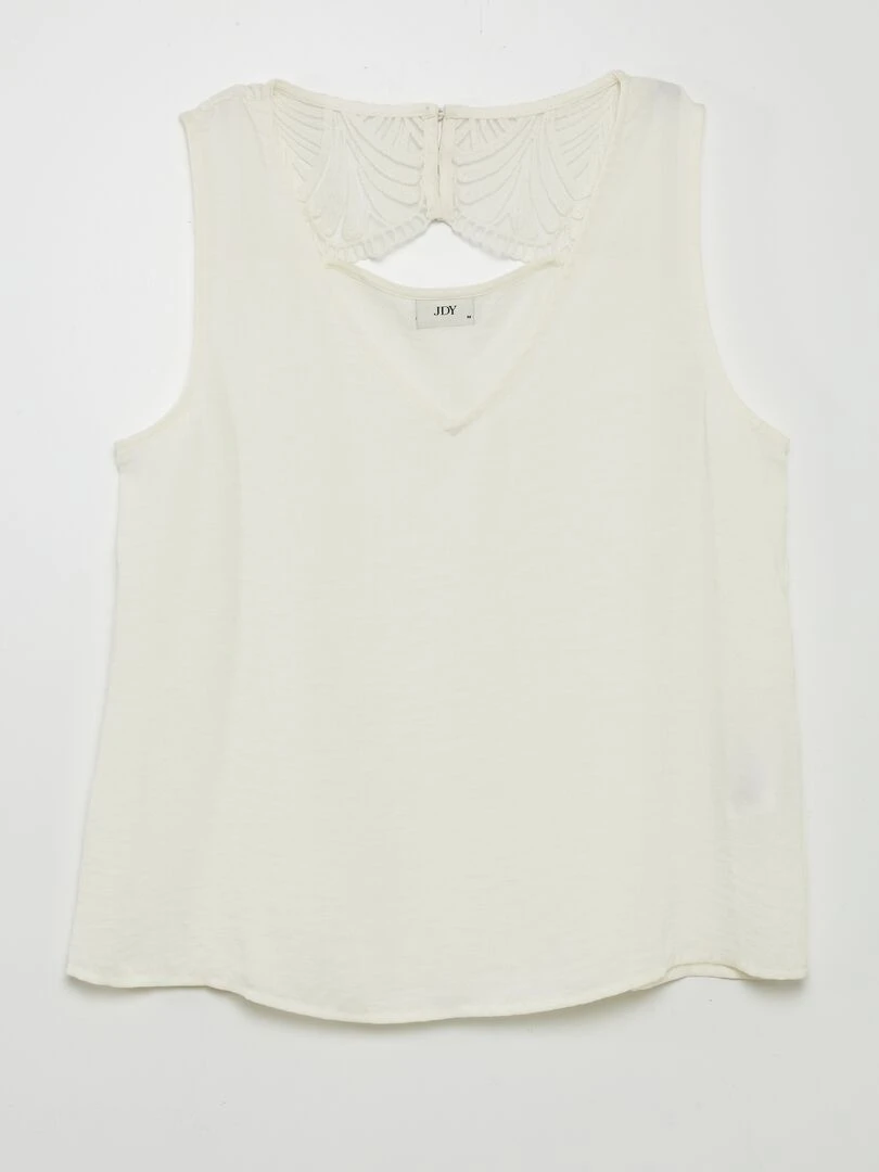 Blouse sans manches 'JDY' Blanc