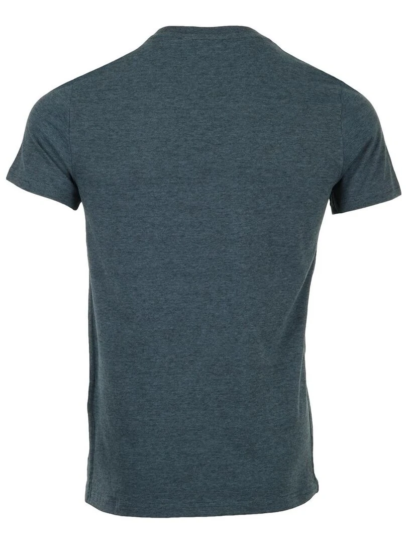 T shirt Superdry Military Graphic Tee 185   Bleu marine