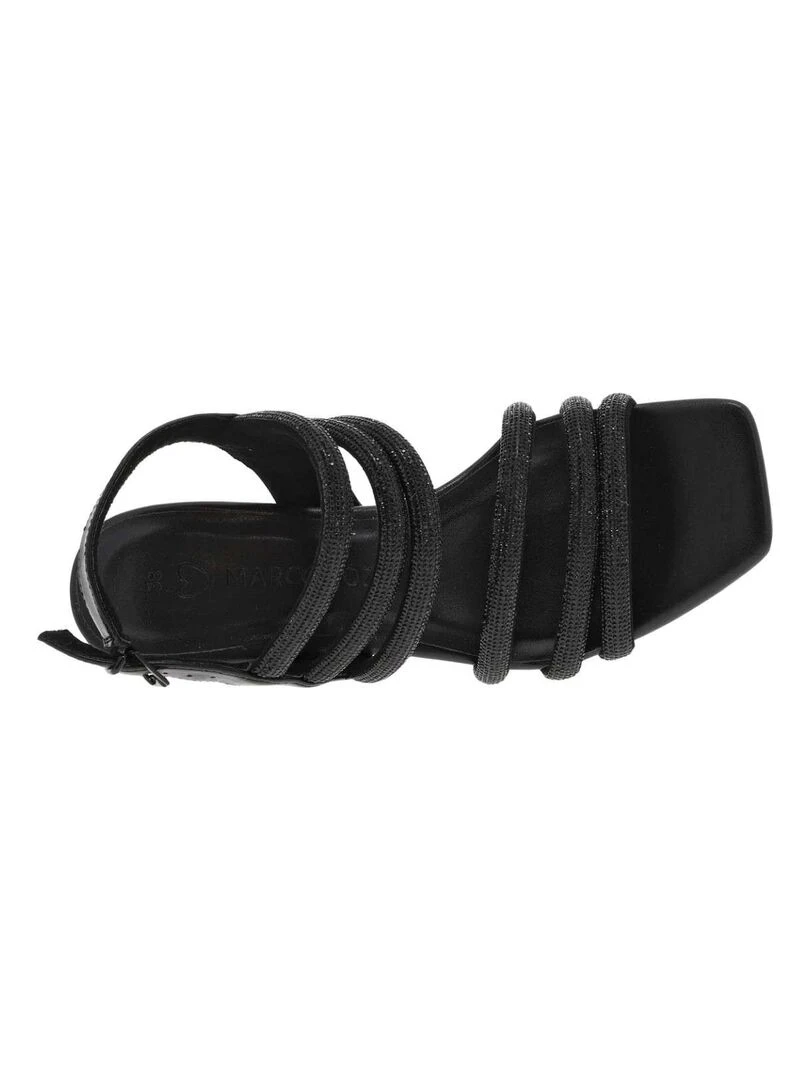 MARCO TOZZI   Nu pieds talon entonnoir   Noir