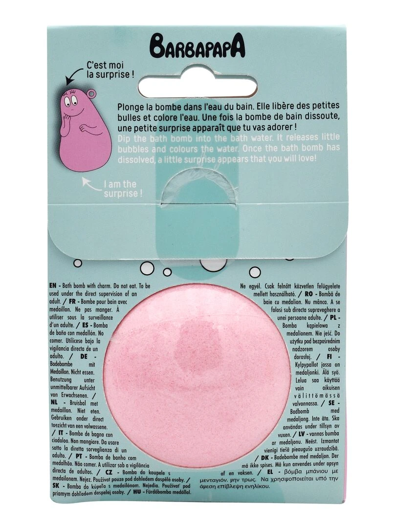 Barbapapa Boule de Bain Avec Surprise à L'intérieur 150g N/A