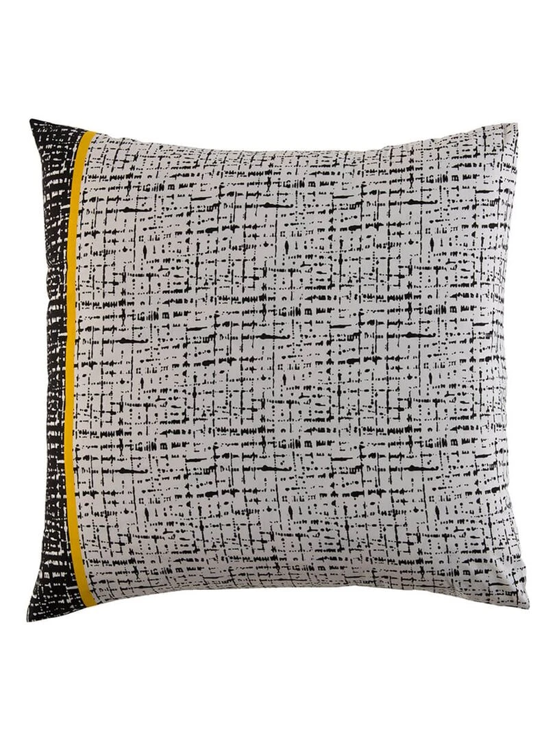 Housse de couette 260x240 Vulcane + 2 taies 100% coton 57 fils Gris