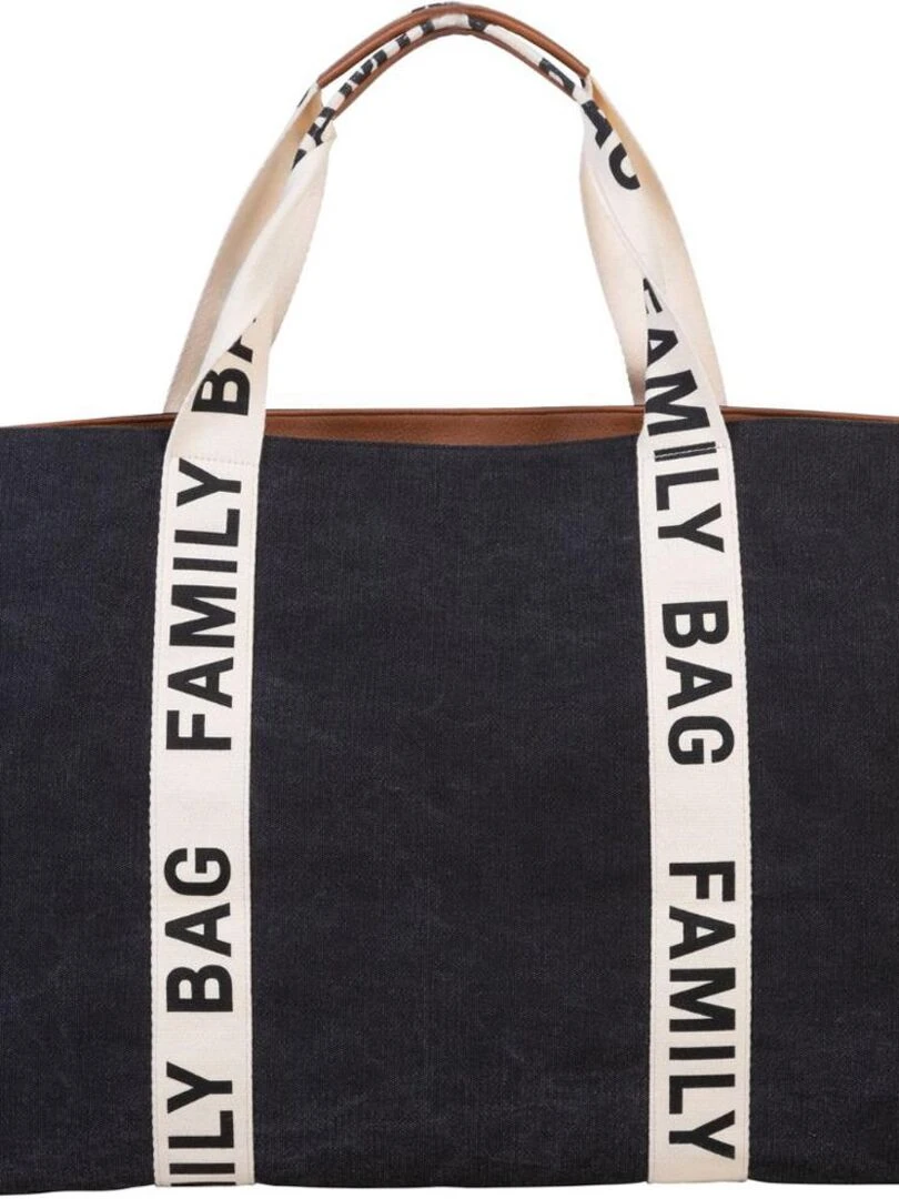 Sac à langer Family bag signature Canvas noir Noir