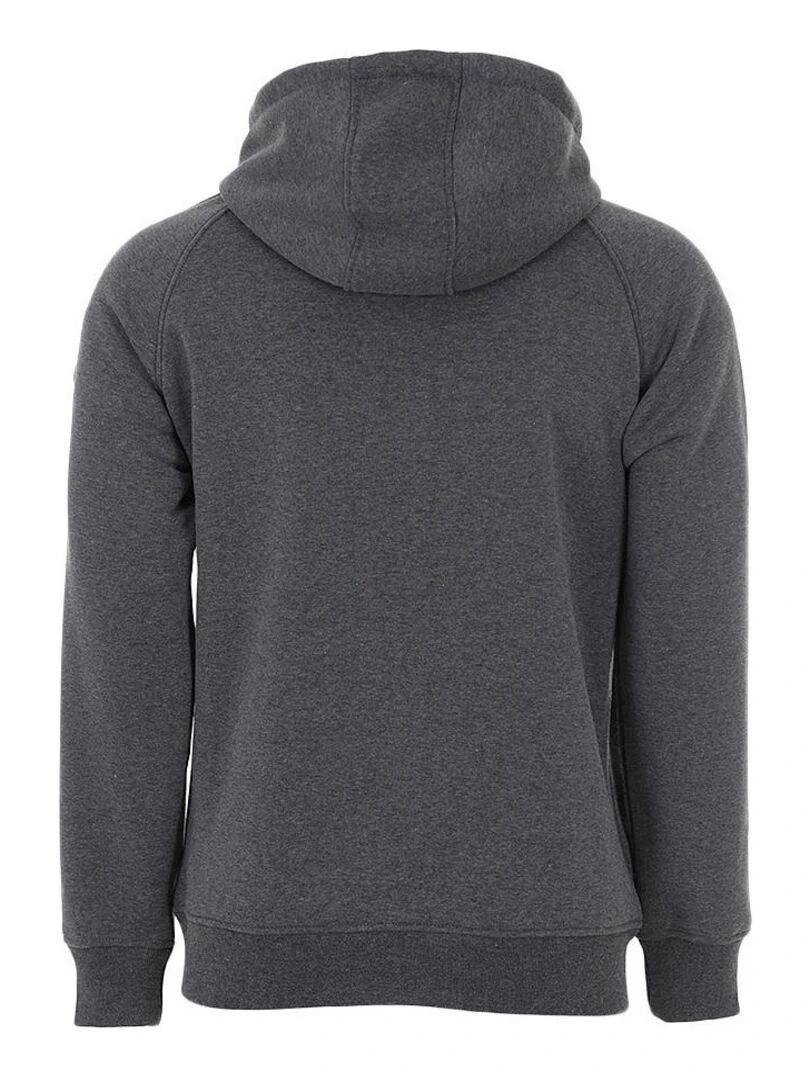 Sweat zippé à capuche homme CAUVY DEGRE CELSIUS gris anthracite