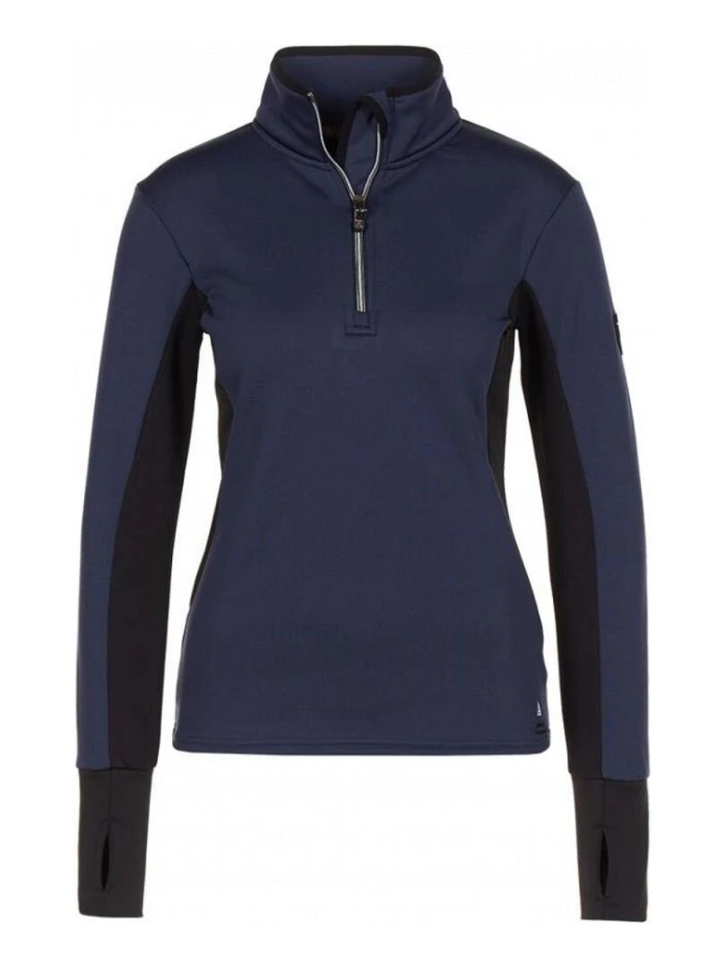 Sweat polarshell femme AMALFI Bleu marine