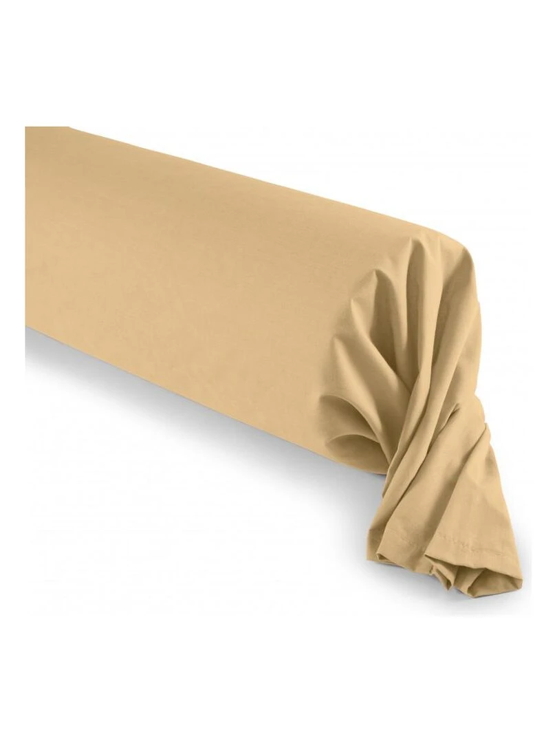 Taie De Traversin Taupe 45 X 185 Cm / 100% Coton / 57 Fils/cm² Marron