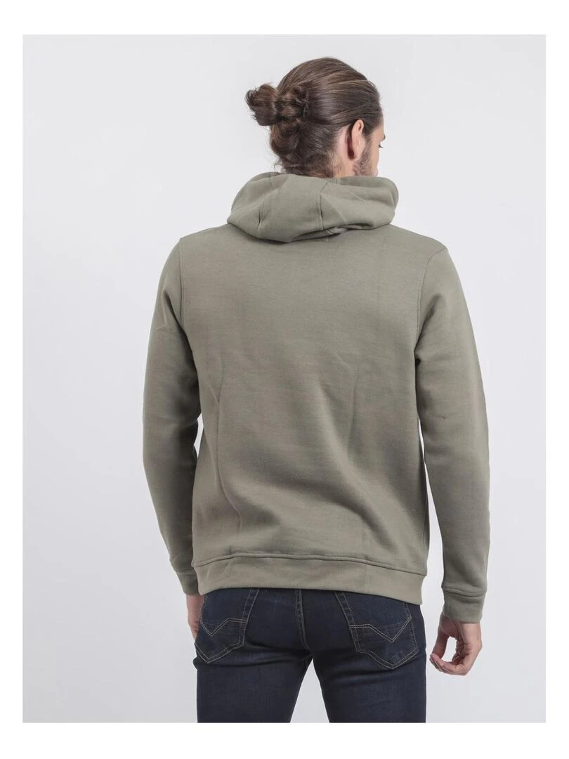Sweat capuche WOMATIC Kaki