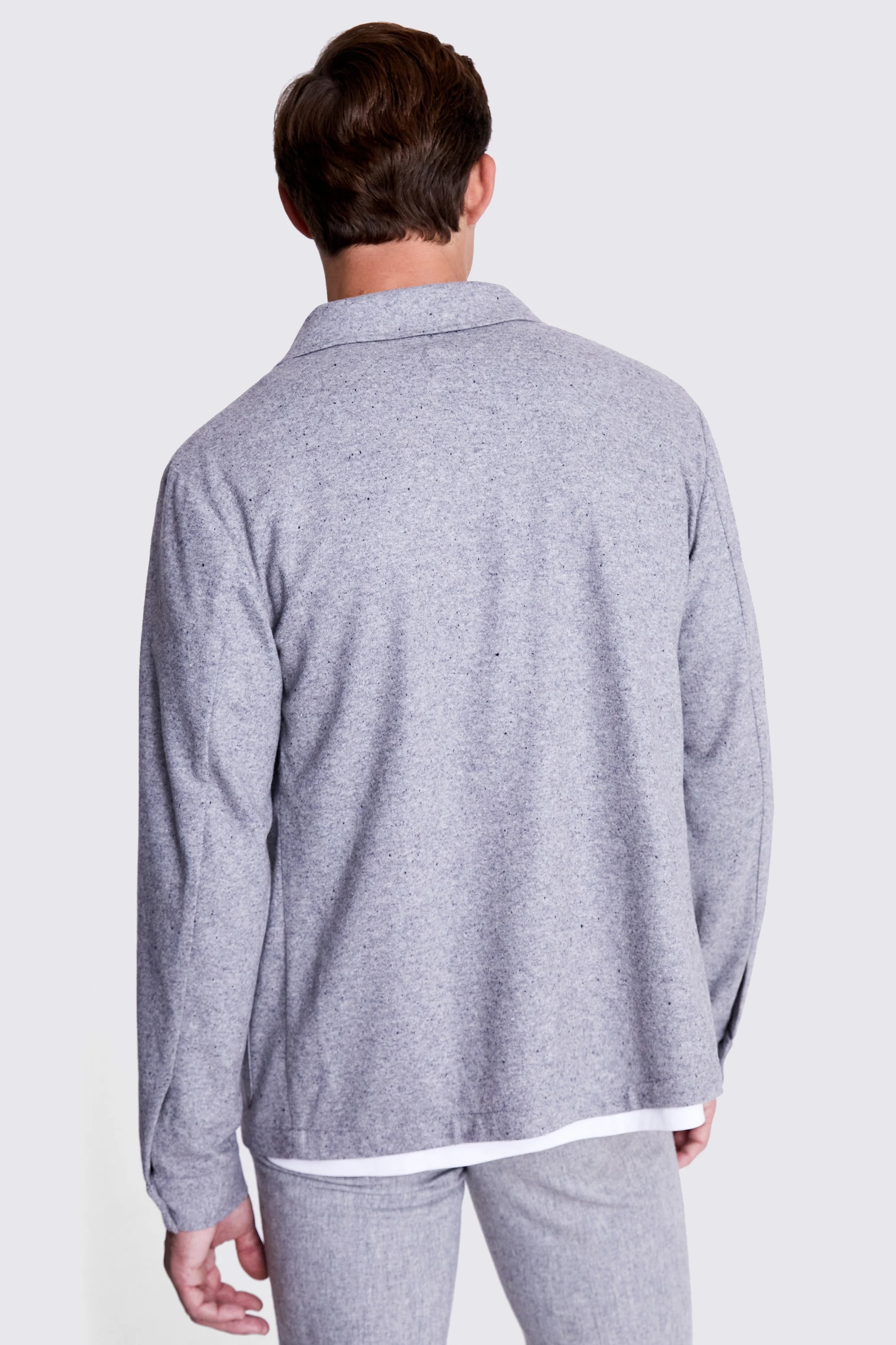 Tailored Fit Blue Check Stretch Jacket   Buy Online at Moss